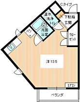 クオリティビラージュ23 308 ｜ 山口県下関市一の宮町3丁目（賃貸マンション1R・3階・33.87㎡） その2