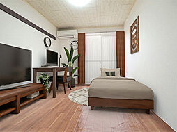 ライトハウス21 B 106 1階1Kのリビング/ダイニング