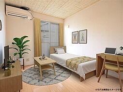 ライトハウス21 A 101 1階1Kのリビング/ダイニング