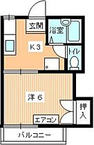 フレグランス中橋II 201 ｜ 山口県下関市幡生宮の下町（賃貸アパート1K・2階・19.50㎡） その2