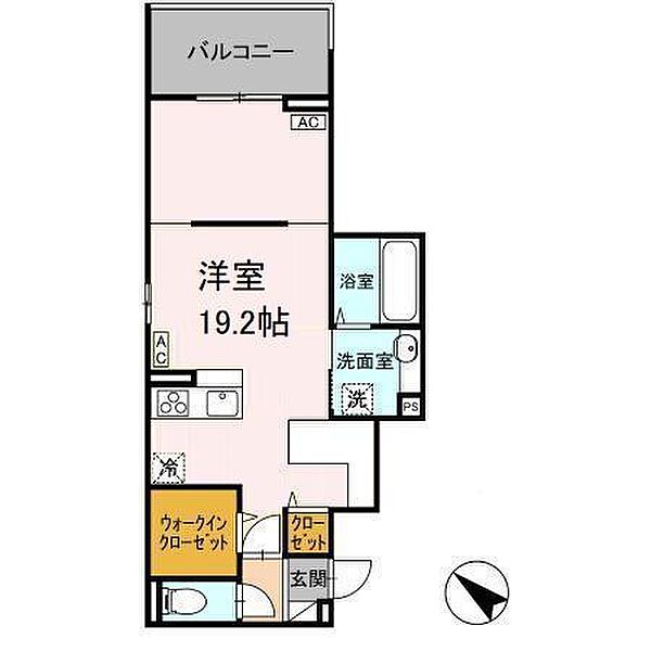 セントラルヒルズ 203｜山口県宇部市中央町1丁目(賃貸アパート1R・2階・46.83㎡)の写真 その2