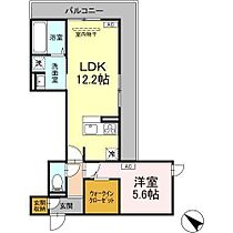 セントラルヒルズ 105 ｜ 山口県宇部市中央町1丁目（賃貸アパート1LDK・1階・45.48㎡） その2