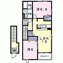 ソレイユ・ルヴァンII 202 ｜ 山口県防府市千日1丁目（賃貸アパート2LDK・2階・58.86㎡） その2