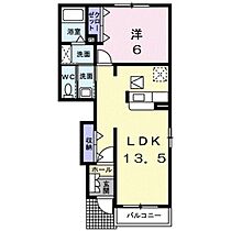 ガーデンプレイス大崎Ａ 104 ｜ 山口県防府市大字大崎（賃貸アパート1LDK・1階・44.82㎡） その2