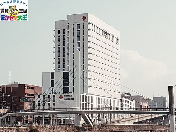 画像18:日本赤十字社長崎原爆病院 453m