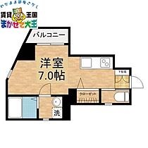 フォレスト大黒 303 ｜ 長崎県長崎市大黒町（賃貸マンション1R・3階・26.14㎡） その2