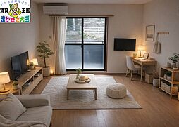 ファイブスターレジデンス石神 2階1LDKのリビング/ダイニング