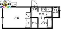 ドミール橋口 1階/-