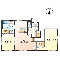 長崎県長崎市三原2丁目（賃貸アパート2LDK・1階・62.27㎡） その2