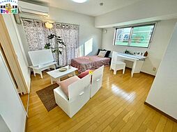 コートさくら 4階1Kのリビング/ダイニング
