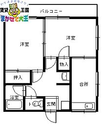 🉐敷金礼金0円！🉐バス ＊＊＊＊駅 バス バス道の尾下車 徒歩9分