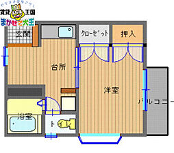 タルハイツ 1階/-