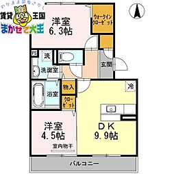ICHI宮の下 1階/-
