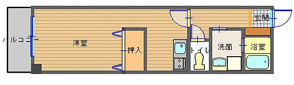 グリシーヌ浦上 705｜長崎県長崎市川口町(賃貸マンション1R・7階・30.33㎡)の写真 その2