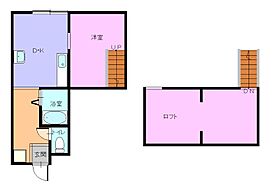 SKY BUKS 202 ｜ 長崎県長崎市本河内3丁目（賃貸アパート1SDK・2階・25.50㎡） その2