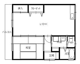 ？田アパートＣ棟 201 ｜ 長崎県長崎市東町（賃貸アパート1LDK・2階・47.00㎡） その2