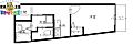 デ・クメール宝町5階4.6万円