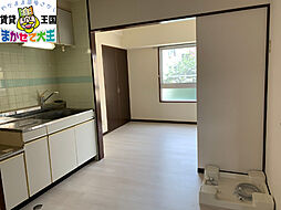 八幡町七福ビル 203 2階1DKのリビング/ダイニング