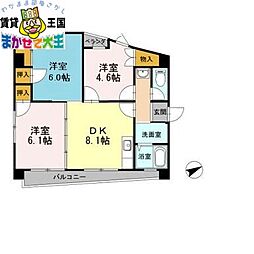 リバーサイド西山 4階