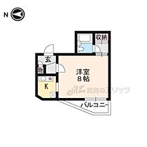 京都府京都市左京区黒谷町（賃貸マンション1K・3階・23.23㎡） その2