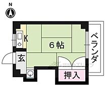 京都府京都市北区大将軍西鷹司町（賃貸マンション1R・2階・10.50㎡） その2