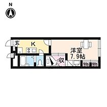 京都府京都市中京区西ノ京小倉町（賃貸アパート1K・2階・21.81㎡） その2