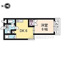 京都府京都市右京区西京極前田町（賃貸マンション1DK・4階・28.00㎡） その2