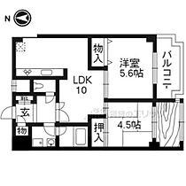 京都府京都市下京区大宮通五条下る西側下五条町（賃貸マンション2LDK・4階・55.80㎡） その2