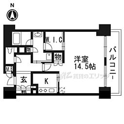 ＬＵＳＩＡ四条烏丸406号