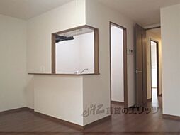 京都地下鉄東西線 二条駅 徒歩6分の賃貸アパート 1階1LDKのリビング/ダイニング