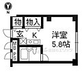 シャルマン小森5階4.3万円