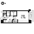 プレサンス京都四条烏丸5階6.6万円