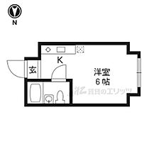 京都府京都市東山区大和大路通四条下る４丁目小松町（賃貸マンション1R・2階・15.00㎡） その2