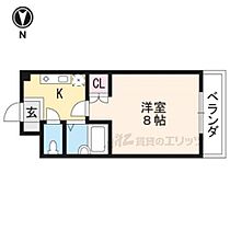 京都府京都市右京区山ノ内御堂殿町（賃貸マンション1K・2階・24.00㎡） その2