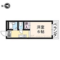 京都府京都市左京区北白川瀬ノ内町（賃貸マンション1K・1階・18.28㎡） その2