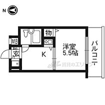 京都府京都市下京区松原通東洞院東入本燈籠町（賃貸マンション1K・6階・23.72㎡） その2