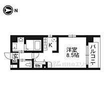 エイペックス京都東山三条  ｜ 京都府京都市東山区七軒町（賃貸マンション1K・3階・27.70㎡） その2