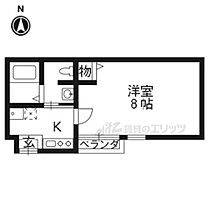 京都府京都市下京区三ノ宮町通七条上る下三之宮町（賃貸マンション1K・4階・21.44㎡） その2