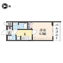 ヴィラ四条大宮  ｜ 京都府京都市中京区壬生賀陽御所町（賃貸マンション1K・5階・23.25㎡） その2