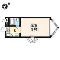 ヴィラ紫野 305 ｜ 京都府京都市北区紫野東舟岡町（賃貸マンション1K・3階・21.06㎡） その2