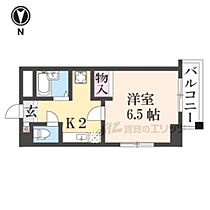 京都府京都市下京区本柳水町（賃貸マンション1K・6階・24.00㎡） その2