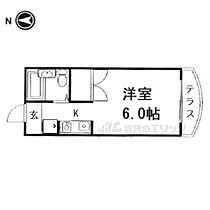 京都府京都市左京区下鴨松ノ木町（賃貸マンション1K・1階・16.00㎡） その2