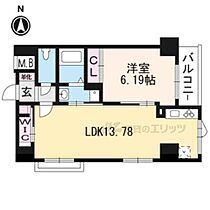 SAWARABI PARK HOUSE 803 ｜ 京都府京都市下京区郷之町（賃貸マンション1LDK・8階・47.26㎡） その2