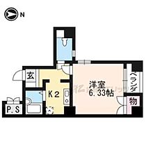 ベレーザ北野 401 ｜ 京都府京都市上京区中立売通六軒町西入四番町（賃貸マンション1K・4階・19.46㎡） その2