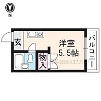 京都府京都市左京区聖護院東町（賃貸マンション1R・3階・12.25㎡） その2