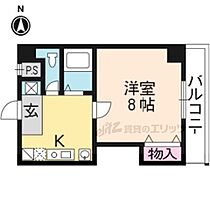 京ＯＨＢＵ 208 ｜ 京都府京都市中京区中町通竹屋町上る末丸町（賃貸マンション1K・2階・25.47㎡） その2