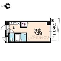 セントガーデン 407 ｜ 京都府京都市上京区下立売通千本東入田中町（賃貸マンション1K・4階・20.68㎡） その2