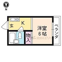 カミューレメリーランス 405 ｜ 京都府京都市中京区西ノ京小堀町（賃貸マンション1K・4階・17.53㎡） その2