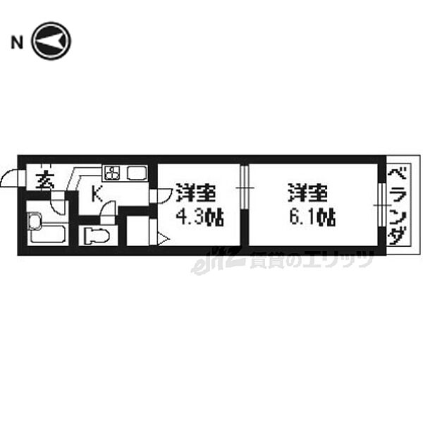 プルミエール四条 505｜京都府京都市下京区綾小路通柳馬場西入綾材木町(賃貸マンション2K・5階・27.00㎡)の写真 その2