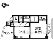 ピュアコート五条 205 ｜ 京都府京都市下京区五条通西洞院西入平屋町（賃貸マンション1DK・2階・36.18㎡） その2